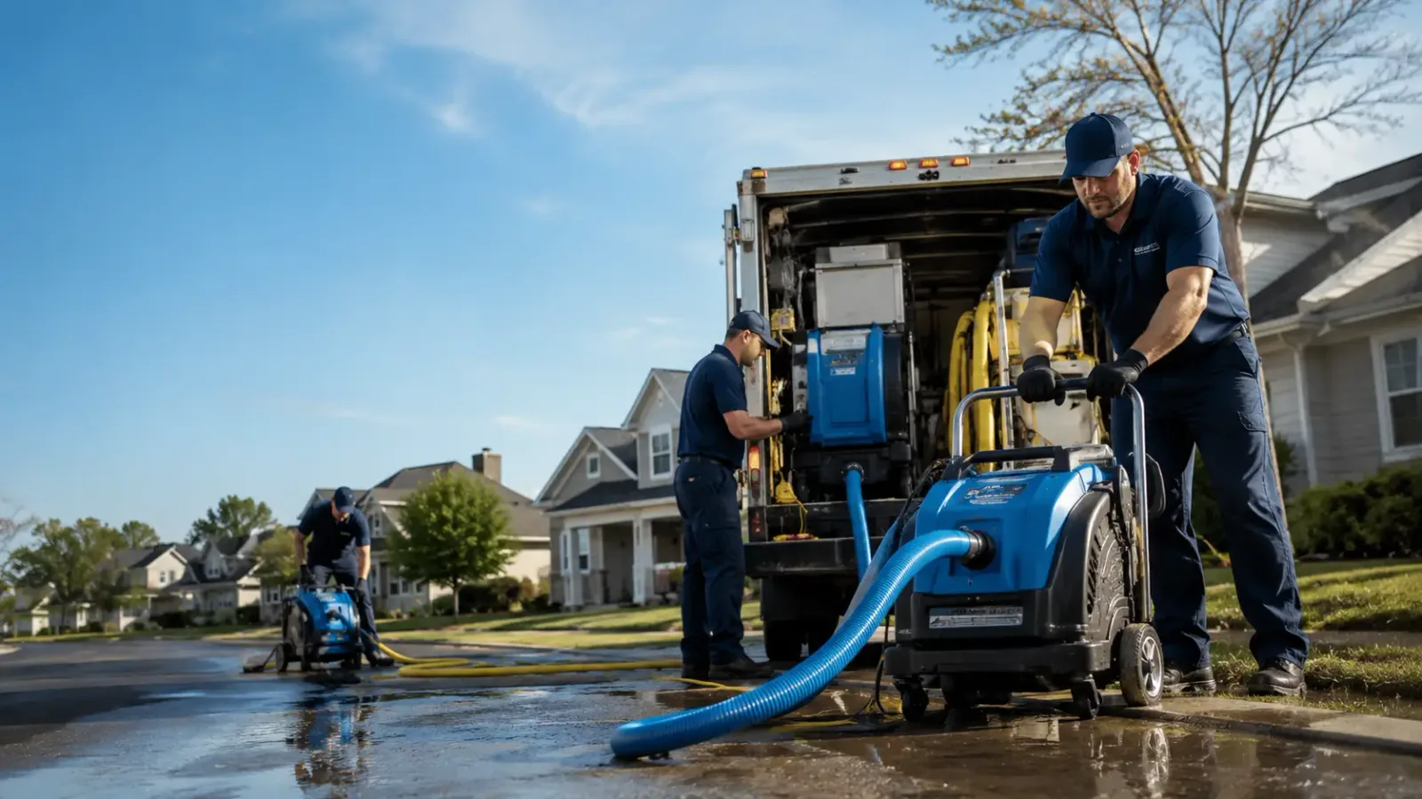 Flood Damage Cleanup in Amonate, VA